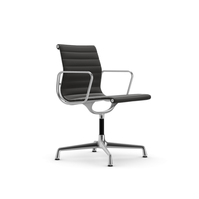 Eames Aluminium Chair EA 104 - Dine - leder