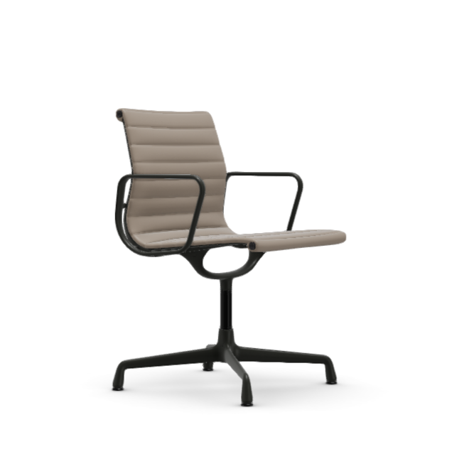 Eames Aluminium Chair EA 104 - Dine - leder