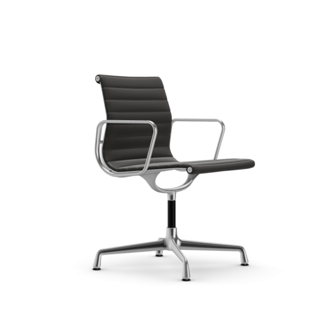 Eames Aluminium Chair EA 103 - Dine - leder