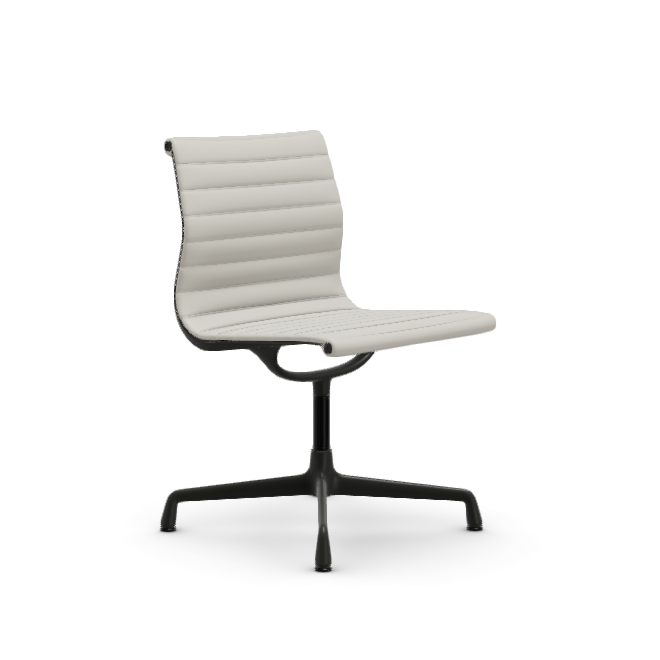 Eames Aluminium Chair EA 101 - Dine - leder