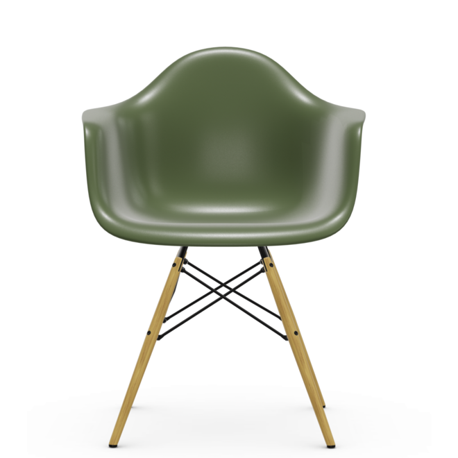 Eames Plastic Armchair DAW RE -  esdoorn licht