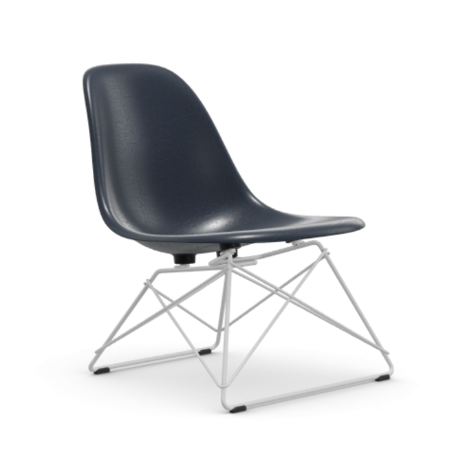 Eames Fiberglass Side chair LSR  - wit