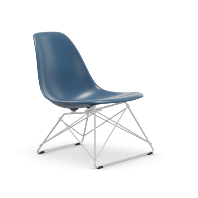 Eames Plastic  Side chair LSR RE - wit