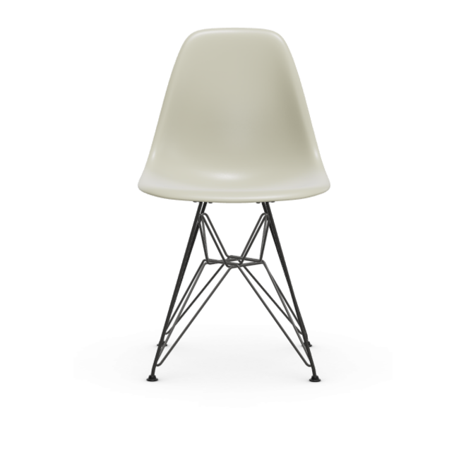 Eames Plastic chair DSR RE - zwart