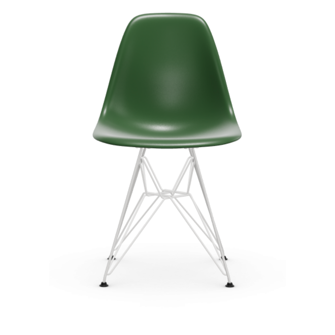 Eames Plastic chair DSR RE - wit