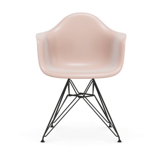 Eames Plastic Armchair  DAR RE - zwart