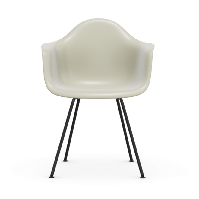 Eames Plastic Armchair DAX RE - zwart