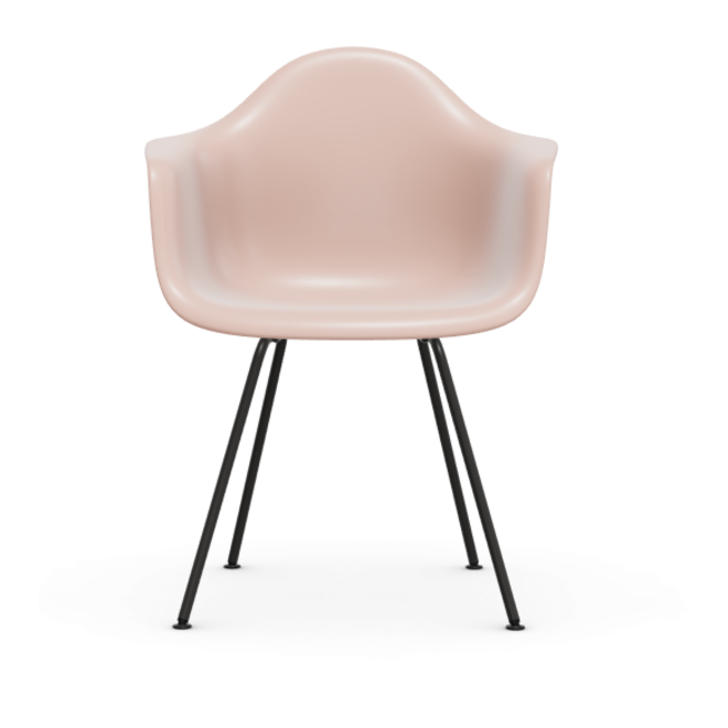 Eames Plastic Armchair DAX RE - zwart