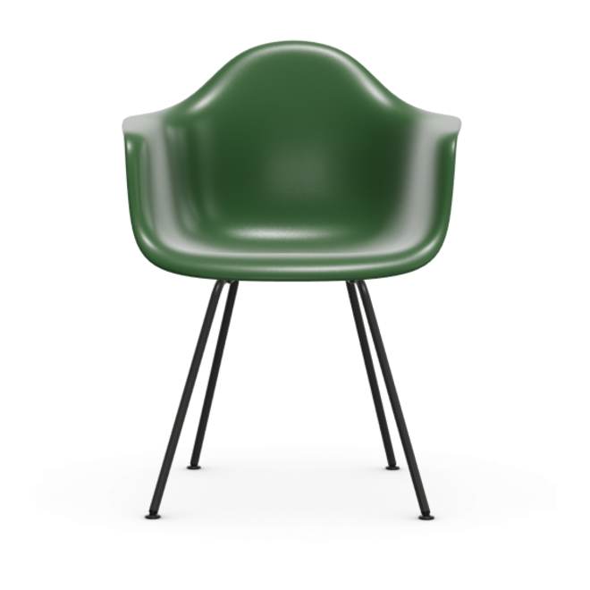 Eames Plastic Armchair DAX RE - zwart