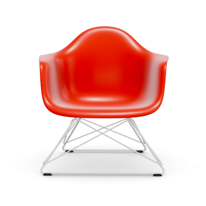 Eames Plastic Armchair LAR RE - wit