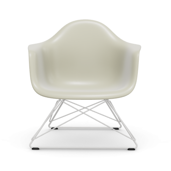 Eames Plastic Armchair LAR RE - wit