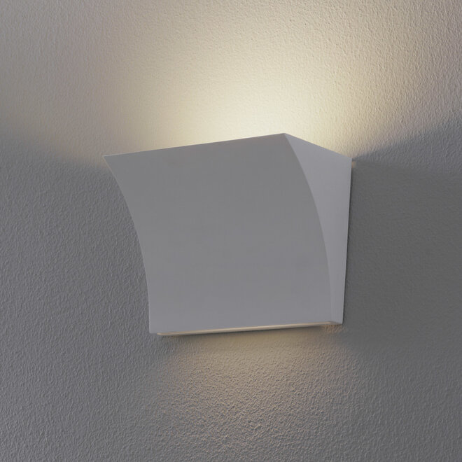 wandlamp Pochette up-down LED - chroom