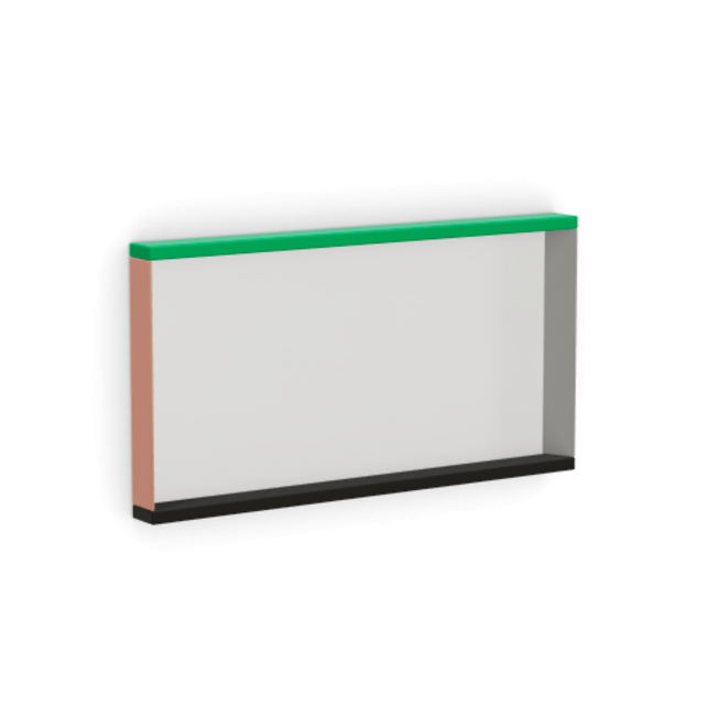 Colour Frame Mirrors - medium