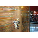 ASLAN DFL-300 Bedrukbare glasdecoratiefilm met een geëtste glazen look , dry apply - 137 cm