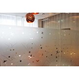 Privacy raamfolie Etched DryApply- ASLAN EL-300 - 126cm  Dry Apply