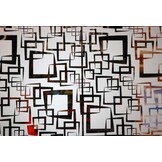 ASLAN EL-210  - Glassdecor met een melkglazen look - Dry Apply - 1,26 meter