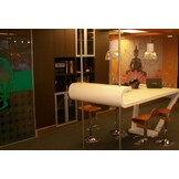 ASLAN E-300 Glasdecoratiefilm geëtste glazen zandstraal look , 126 cm