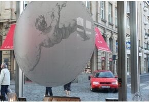 Raamfolie Etched Dusted  ASLAN EL-200  -  126 cm