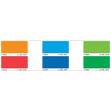 Aslan CT-113 Transparante Gekleurde Raamfolie — 125 cm | Gekleurd Glas Effect