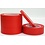 Hitte bestendige tape - rood - 66 meter x 10 mm  PEHT