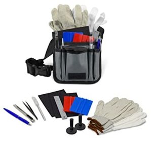 Wrapper tool slim bag kit holder