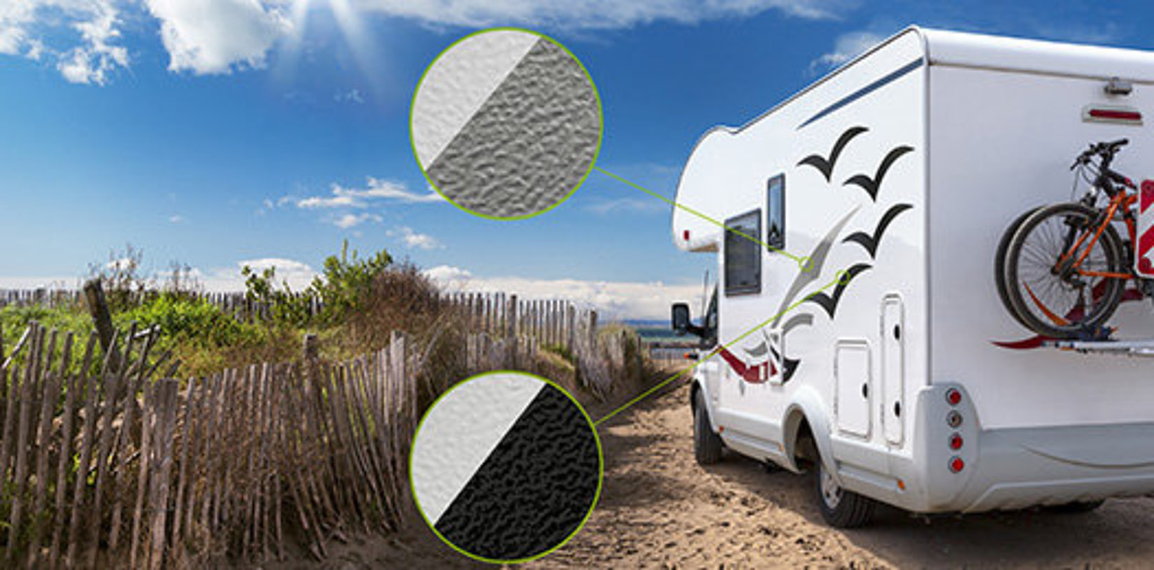 Oracal 961 Caravan Wrap Folie | High-Tack voor Hamerslag & Camper
