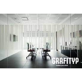 Grafityp TR101 Etched Glass Zilver | Zandstraalfolie per m¹