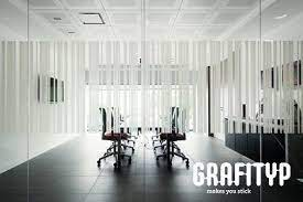 Grafityp TR101 Etched Glass Zilver | Zandstraalfolie per m¹