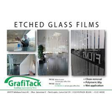 Grafityp TR101 Etched Glass Zilver | Zandstraalfolie per m¹