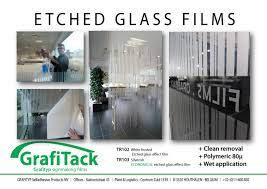 Grafityp TR101 Etched Glass Zilver | Zandstraalfolie per m¹