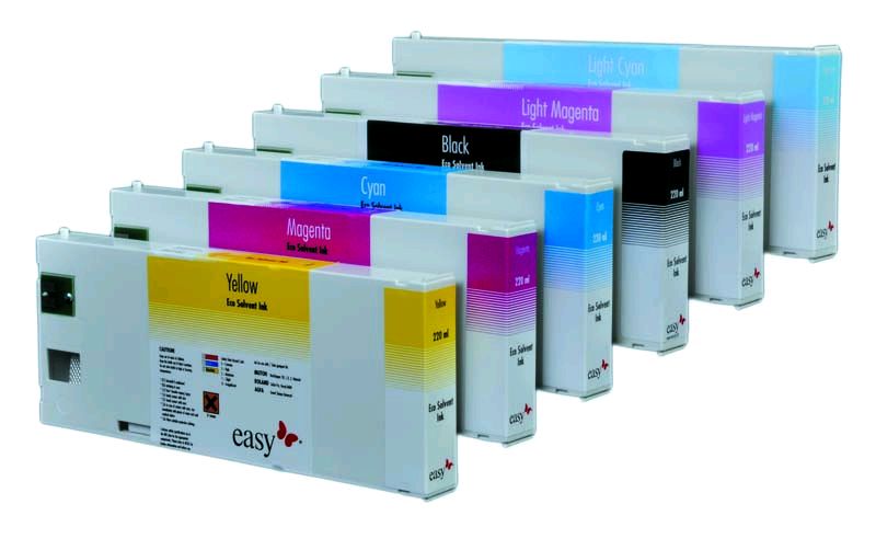 Eco‑Solvent Exact Inkt Cartridge 220 ml – Compatibele milieuvriendelijke grootformaat inkt Roland, Mutoh, Mimaki Agfa, Océ en Xerox.