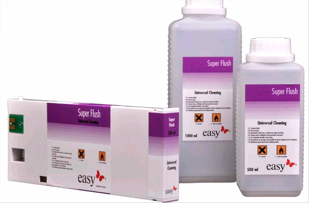 Super Flush Universal Cleaning voor alle inkt soorten. Krachtige reiniger.