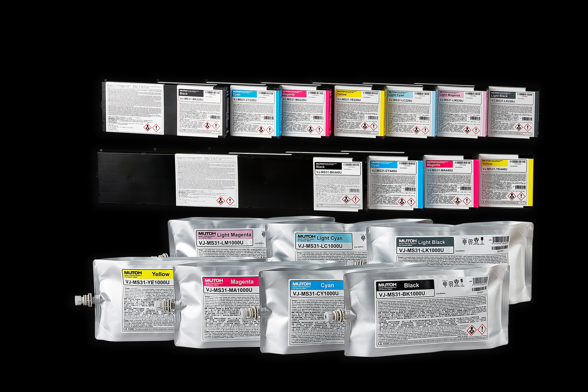 Eco Ultra MS31 Inkt Cartridge 440 ml