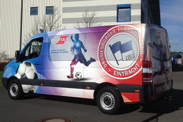 ORAJET ® 3951 Premium gegoten PVC-film 55 micron - Gloss White - per rol