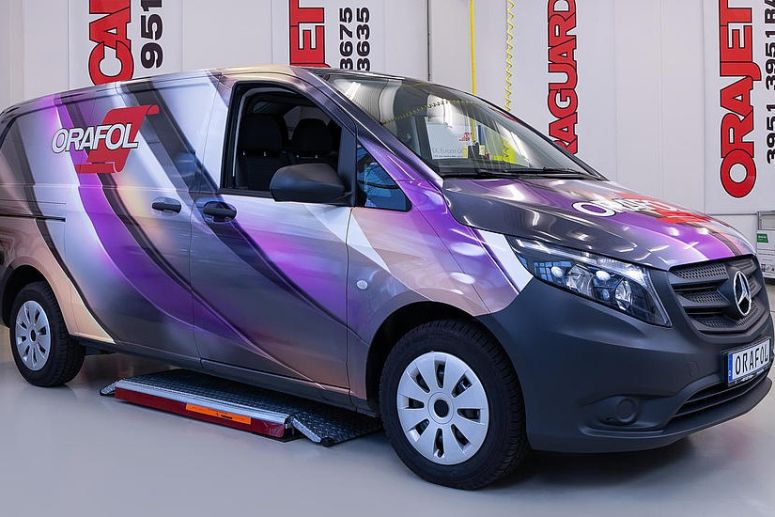 ORAJET ® 3951 RA ProSlide  Premium gegoten PVC-film 55 micron - Gloss White - per rol