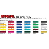 Oracal 451 Banner Cal | Flexibele Spandoekfolie - 126cm Breedte