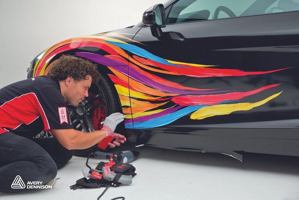 Avery MPI1105 Wit Gloss Perm Grey EARS 1370x50,0m