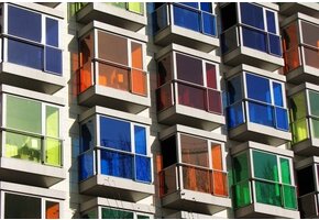 Transparant gekleurde-Glas-ASLAN -CT-113-Folie-Sample A4