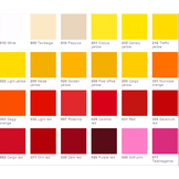 ORACAL® 970 RA Premium cast - Meerlaags gegoten PVC-film (110 micron) Car wrap - Kleurenwaaier