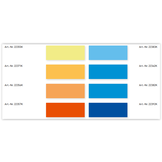 Aslan EC-55 Gekleurde Etsglasfolie — 125 cm Translucent - Sample A4