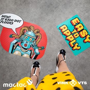 MACdot JT8300 WM-RT Floors White Matt  1370x25,0m