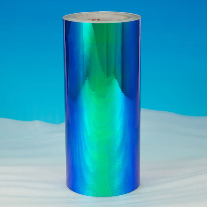 Aslan SE 71 ColourShift Aurora | Blauw-Geel Dichroïde Folie