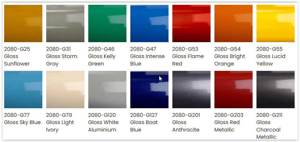 3M™ 2080 Series Carwrap Folie | Bestel per meter