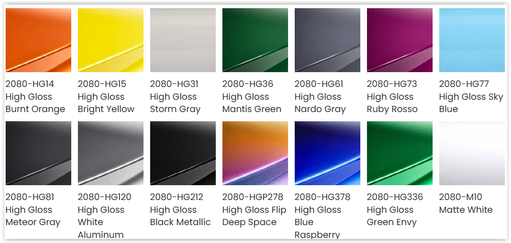 3M™ 2080 Series Carwrap Folie | Bestel per meter