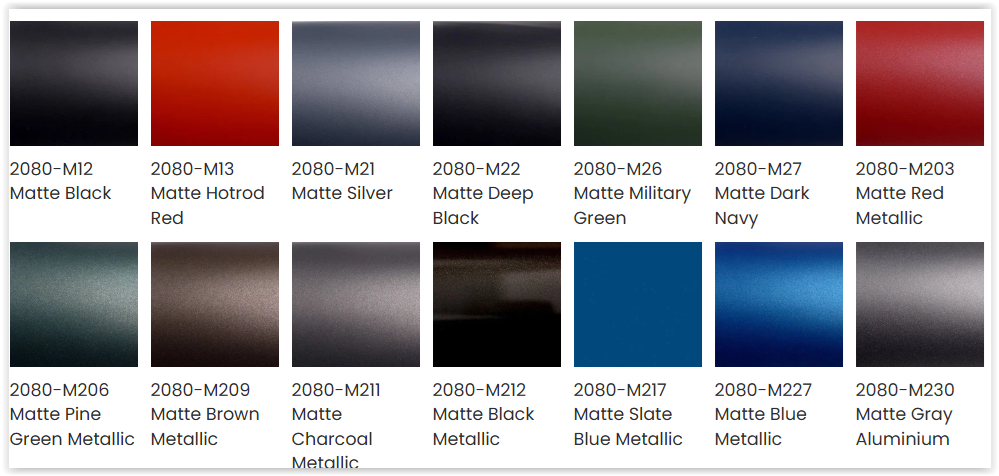 3M™ 2080 Series Carwrap Folie | Bestel per meter