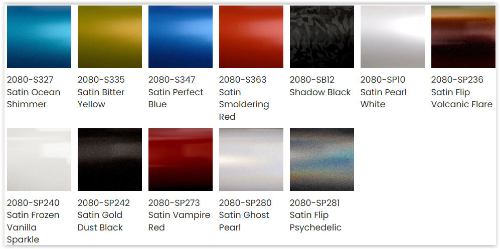 3M™ 2080 Series Carwrap Folie | Bestel per meter