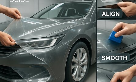 Paint protection folie perfect aambrengen
