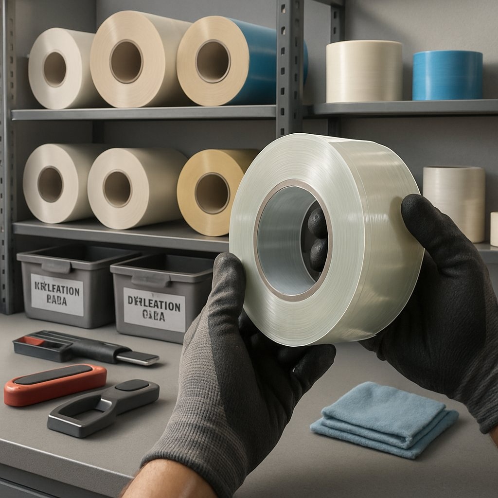 Onderhoud en opslag van Applicatietape