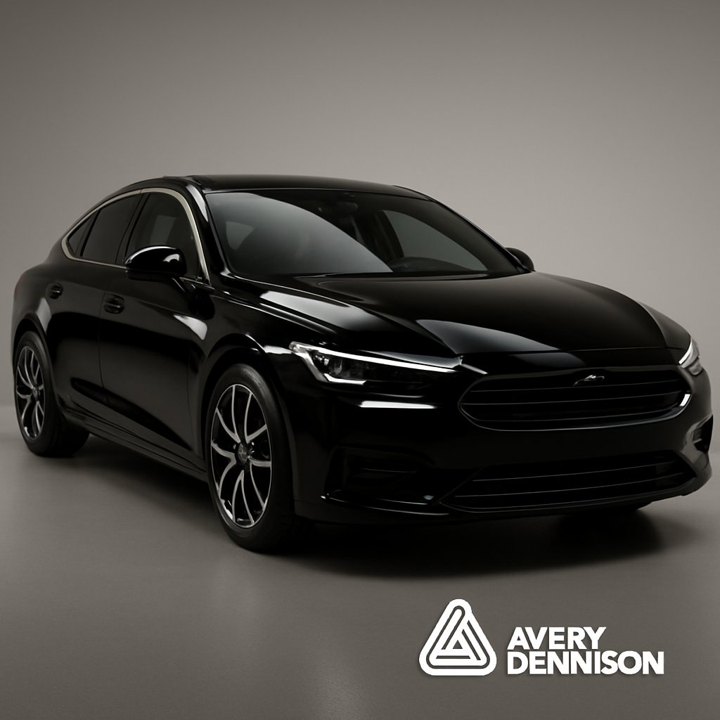 Avery Dennison SW900 Gloss Black – Zwarte Carwrap Folie | Signwarehouse