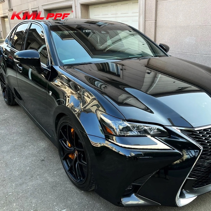 3M 2080 Gloss Black carwrap op Tesla Model 3